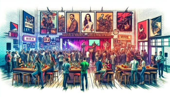 Top Pub Crawl Stops at Planet Hollywood: A vibrant pub crawl with themed bars, celebrity memorabilia, live music, and interactive games.