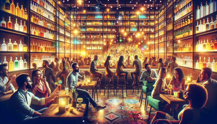 Las Vegas bars with extensive tequila selections and unique cocktails in a lively atmosphere.